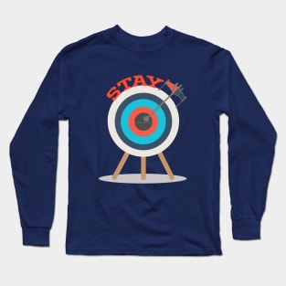 Stay on Target! Long Sleeve T-Shirt